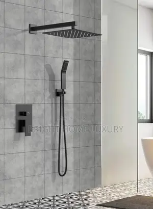 4 Ways Black Bathroom Condit Shower With Handheld Shower