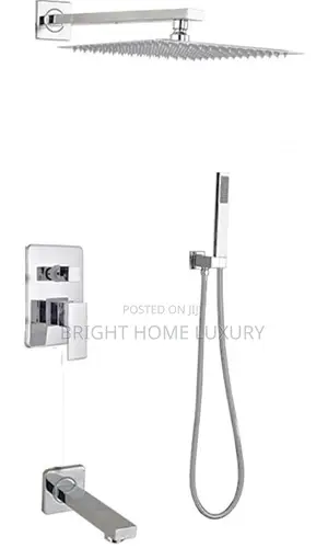 5 Ways Chrome Condit Bathroom Shower With Handheld Shower