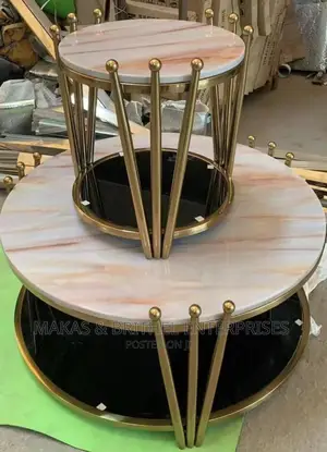 Quality Imported Center Table With Side Tables