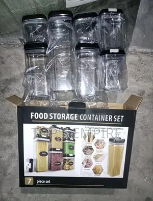 7pcs Airtight Canister Food Storage Set