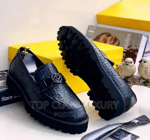 Fendi Luxury Leather Men Shoe