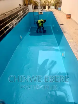 Epoxy Swimming Pool Painting Sea Blue