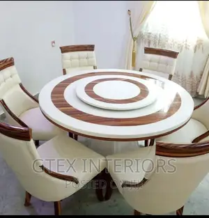 Round Marble Dinning Table