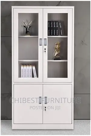Standard Half Glass File Cabinet