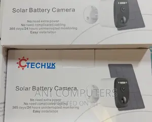 C Tech UK 4G Solar Battery Camera