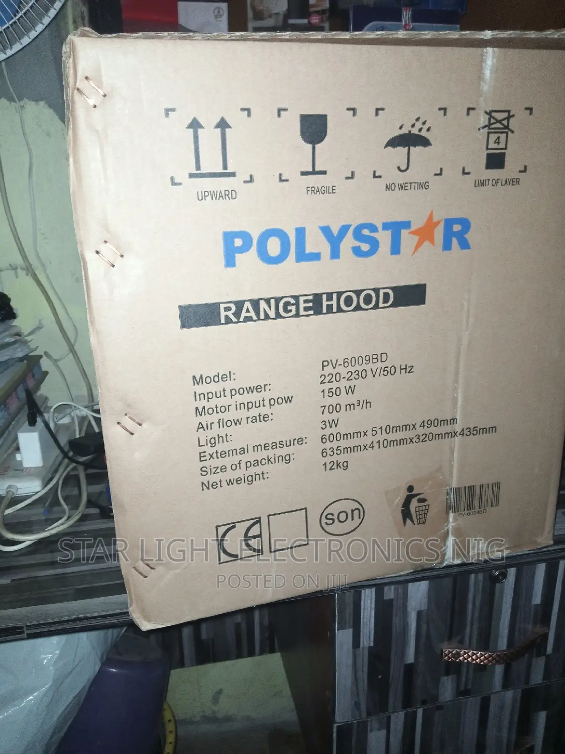 60cm Range Hood Polystar