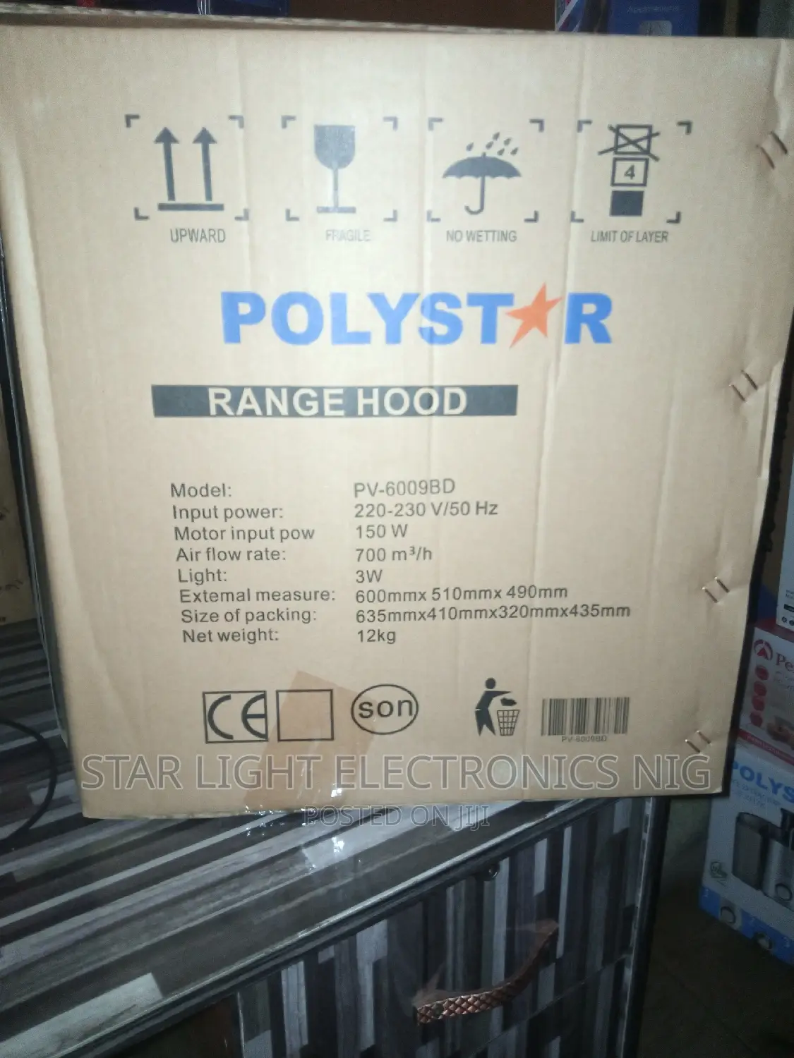 60cm Range Hood Polystar