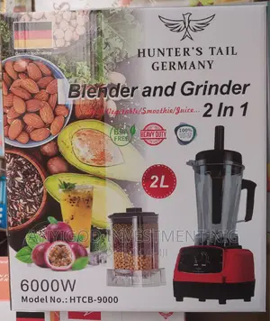 Hunters Tail German Heavy Duty Blender 6000watts
