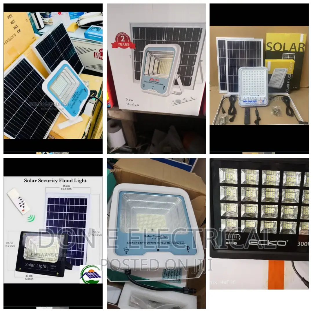 Solar Security Flood Light