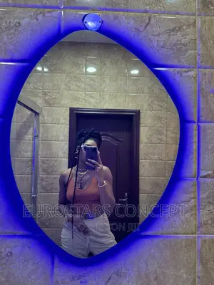 Shapeless Mirror With LED Lights
