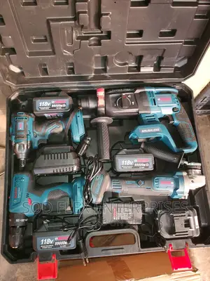 118v 99,000 Mah 4 Combo Kit Bosch Machine