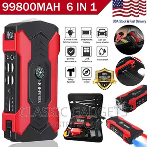 High-Power Multifunction Jump Starter 99800mah