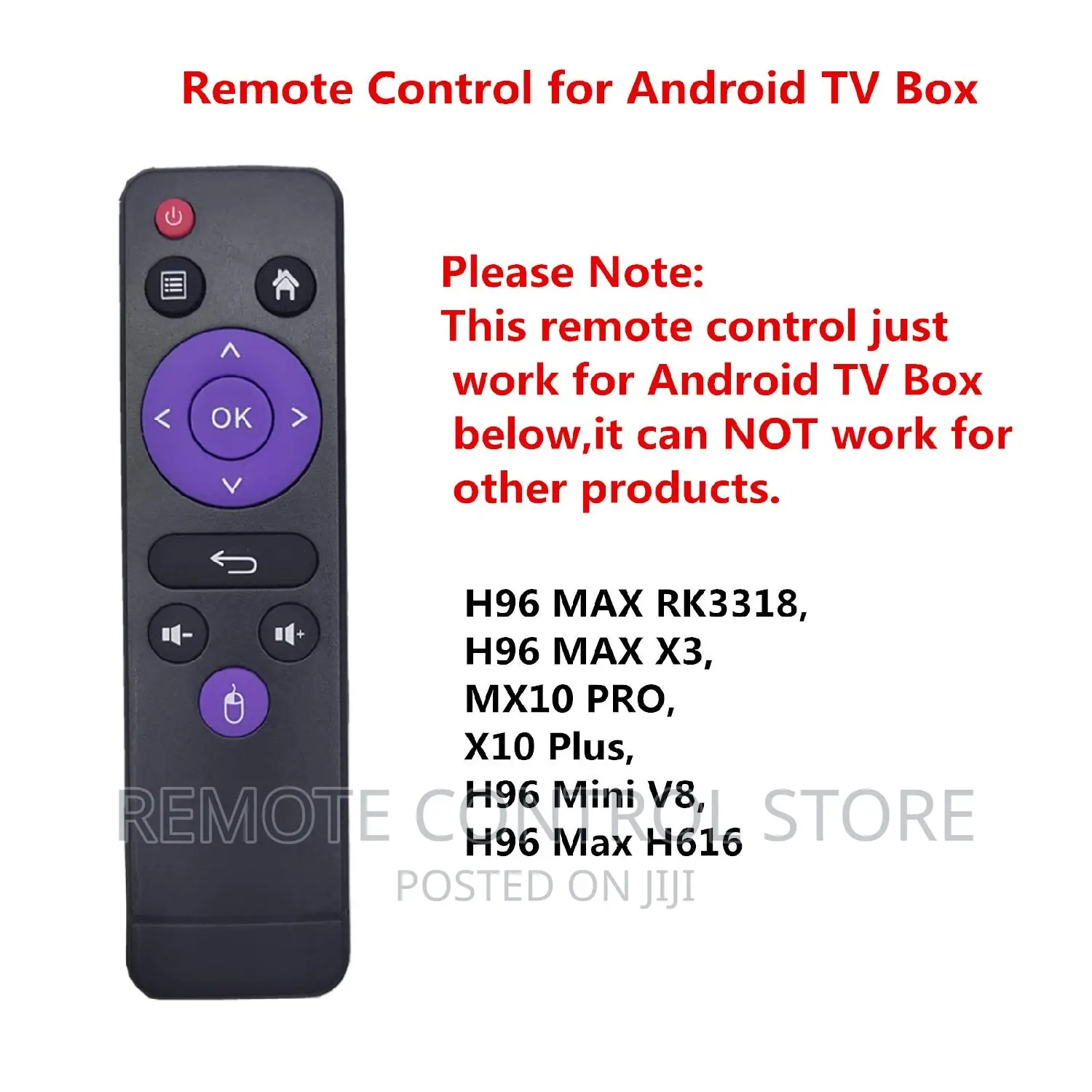 Original Android TV Box Remote Control