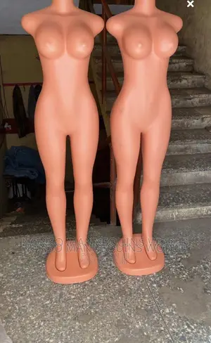 Hips 40 Size 10 Body Armless Dark Colour Mannequin Plastic