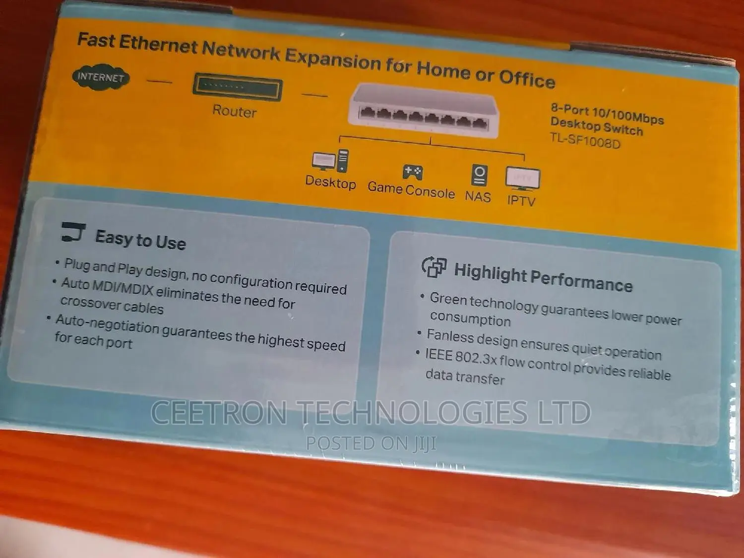 Tp-Link:Tl-Sf1008d Switch