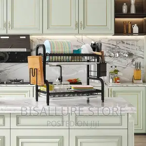 Double Layer Plate Rack