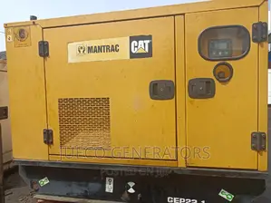Untampered Caterpillar 20kva Soundproof Generator for Sale.