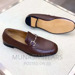 Italian Leather Gucci Luxury Shoe