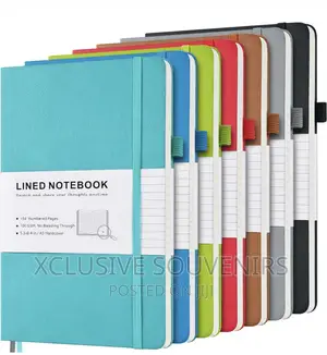 Pack Lined Journal Notebook, Hardcover PU Leather Notebook