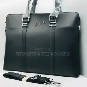 Montblanc Leather Briefcase M1967-5 15 Inches