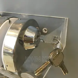 Toughened Glass Swing Lock