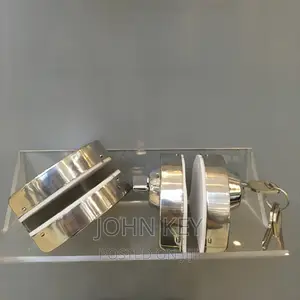 Toughened Glass Swing Lock