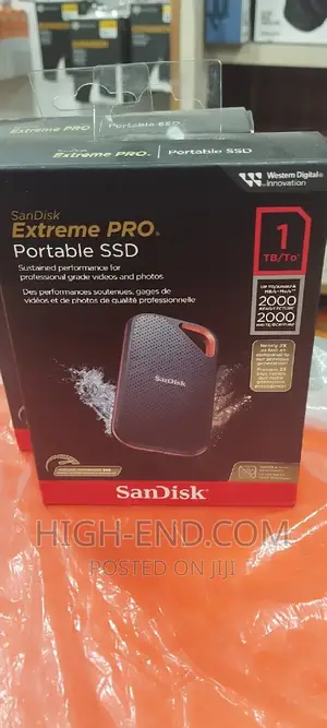 Sandisk Extreme Pro 1tb Portable SSD 2000mbps