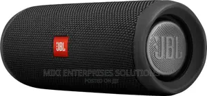 JBL Flip 5 Waterproof Bluetooth Speaker - Midnight Black