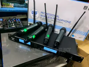 Professional Shure 4channel Wireless Microphone