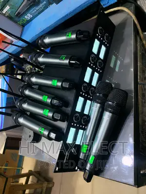 Professional Shure Wireless 8in1 Microphone