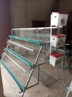 96 Capacity Battery Cage