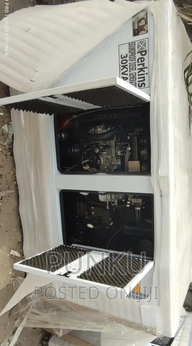 30 Kva Perkins Soundproof Generator Pure Copper Engine