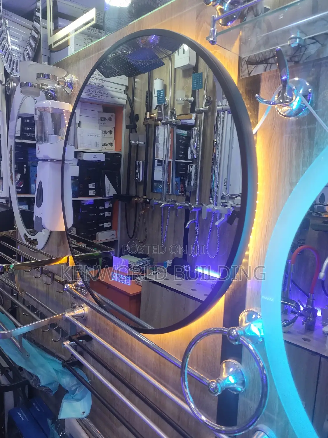 Bluetooth Connectivity and Time Sensor Mirror
