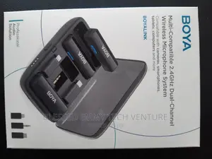 BOYA BOYALINK Wireless Microphone For iPhone/Android/Camera