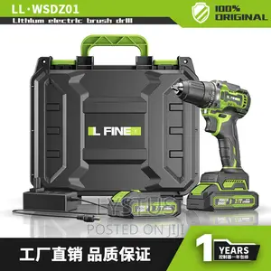 Brushless Lithium Rechargeable Impact Battery Drill 21v