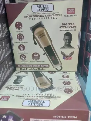 Multi-Taper + Professional Rechargeable Hair Clipper