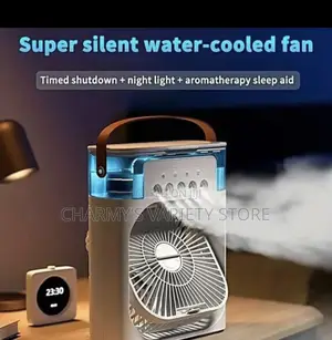 Portable Air Conditioner Fan-3 Wind Speeds Rechargeable