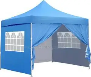 10 X 10 Foldable Canopy / Gazebo/ Tent With Side Walls