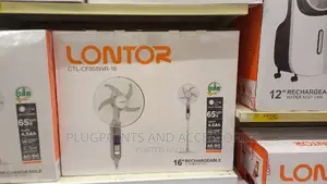 16" Lontor Digital Rechargeable Fan 055wr-16 Clearance Sales