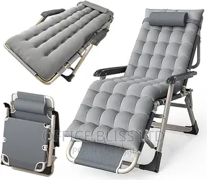 Relaxing Chair With Cushion Headrest