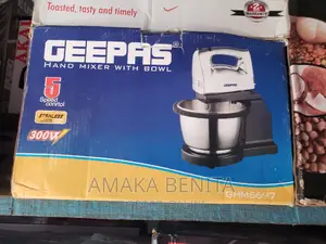 Geepas Hand Mixer With Bowl