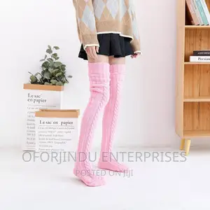 Winter Warm Long Socks Knit Thick Stockings Original