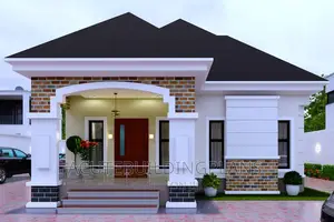 5 Bedrooms Bungalow Architectural Design.