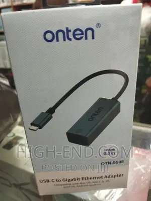 Onten 9598 Usb C to Gigabit Ethernet Adapter