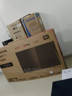 Smart Polystar LED Ultra HD TV With Netflix,Frameless