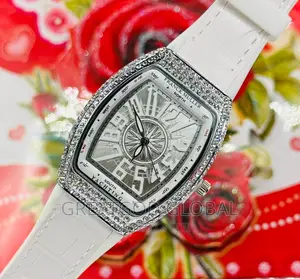 Frank Muller Wristwatch Unique Designs. White Color