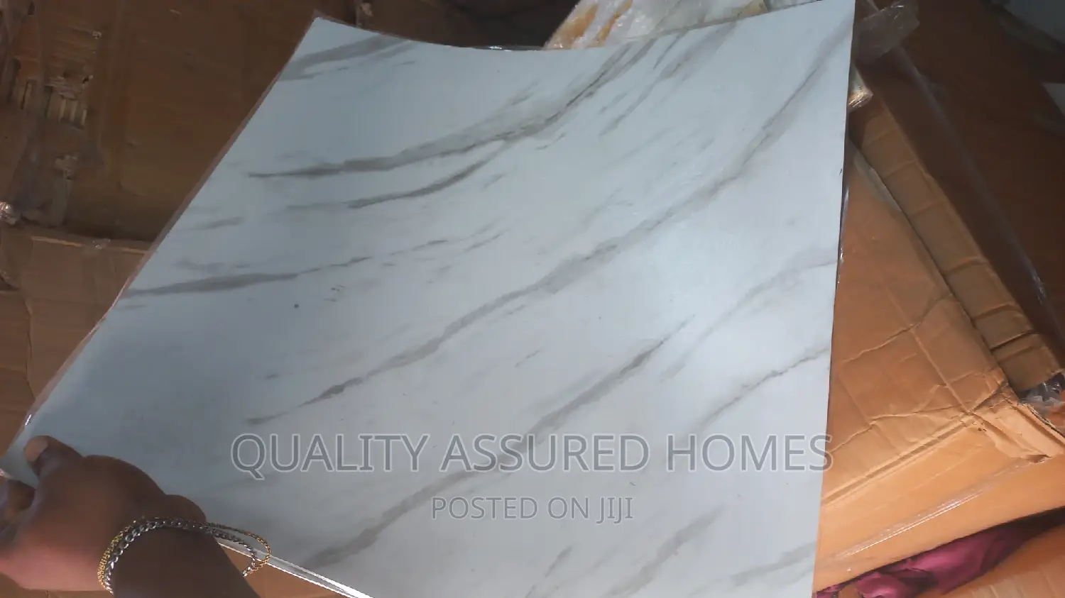 60x60 Karala White Rubber Tiles