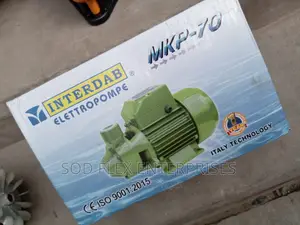 0.75 Horse Power Interdab Surface 100% Copper Water Pump
