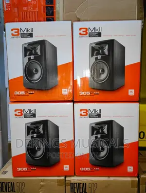 JBL 3 Series 305 MKII 5 Inches 2 Way Powered Studio Monitor