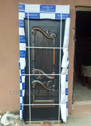 3ft by 8ft German Copper Cast Security Door CS33